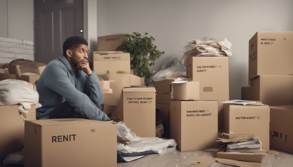 découvrez dans cet article si vous avez le droit de déménager avec une dette de loyer et les implications légales à considérer.