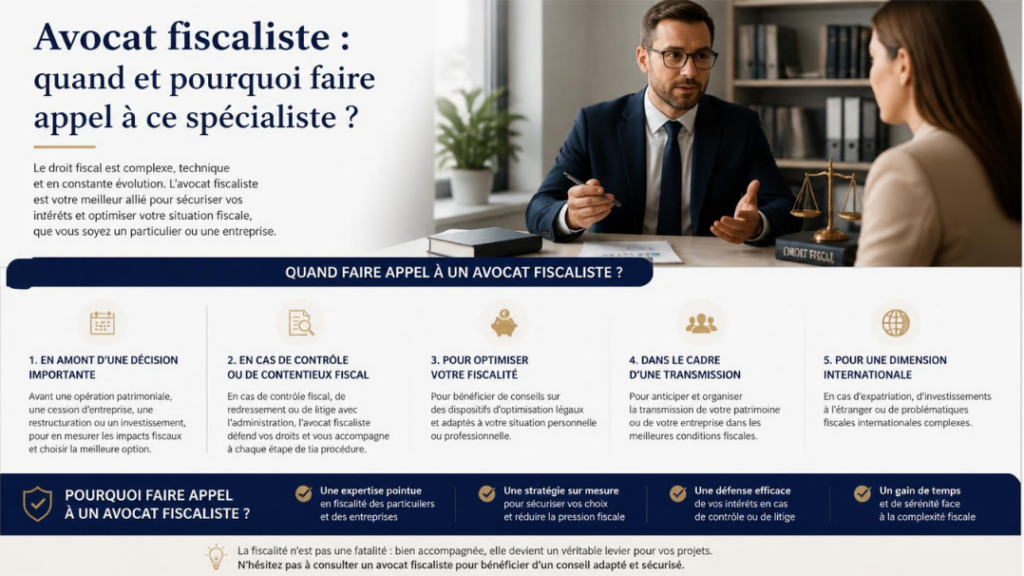 Avocat fiscaliste : quand et pourquoi faire appel à ce spécialiste ?