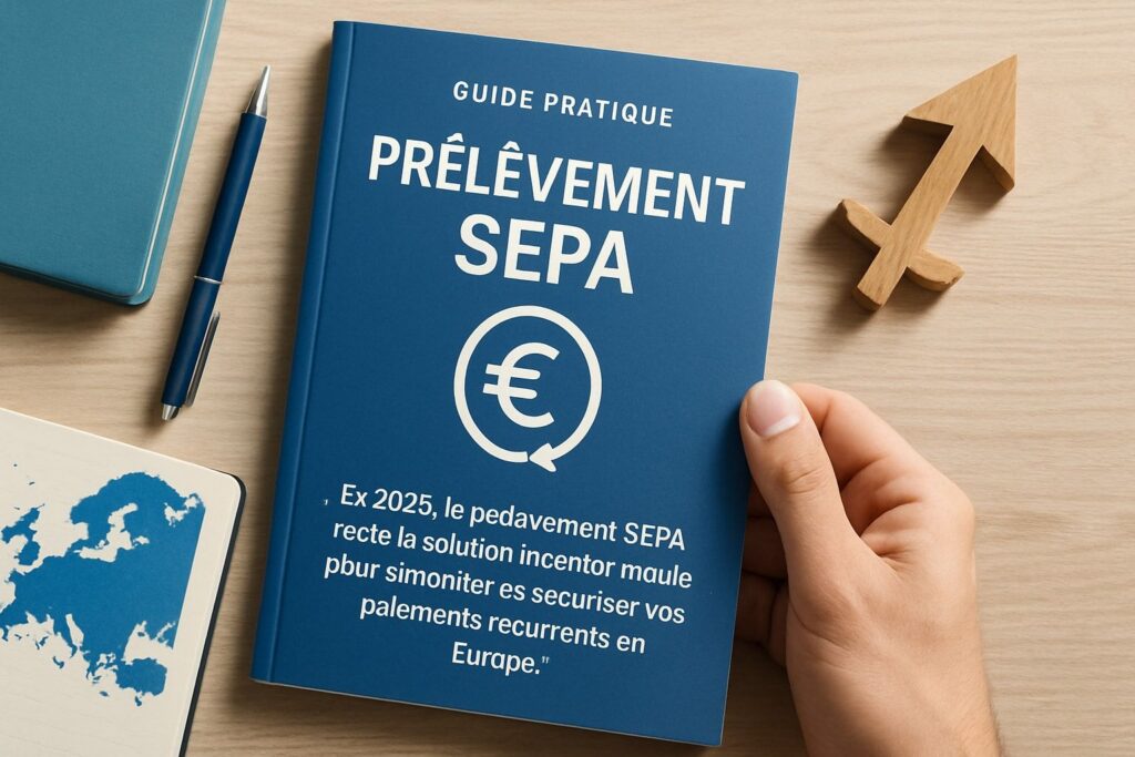 Relev&eacute; bancaire montrant un pr&eacute;l&egrave;vement SEPA avec sa r&eacute;f&eacute;rence de mandat et son identifiant cr&eacute;ancier