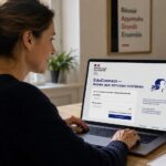 Écran de connexion à l'espace numérique de travail Mon collège sur un ordinateur